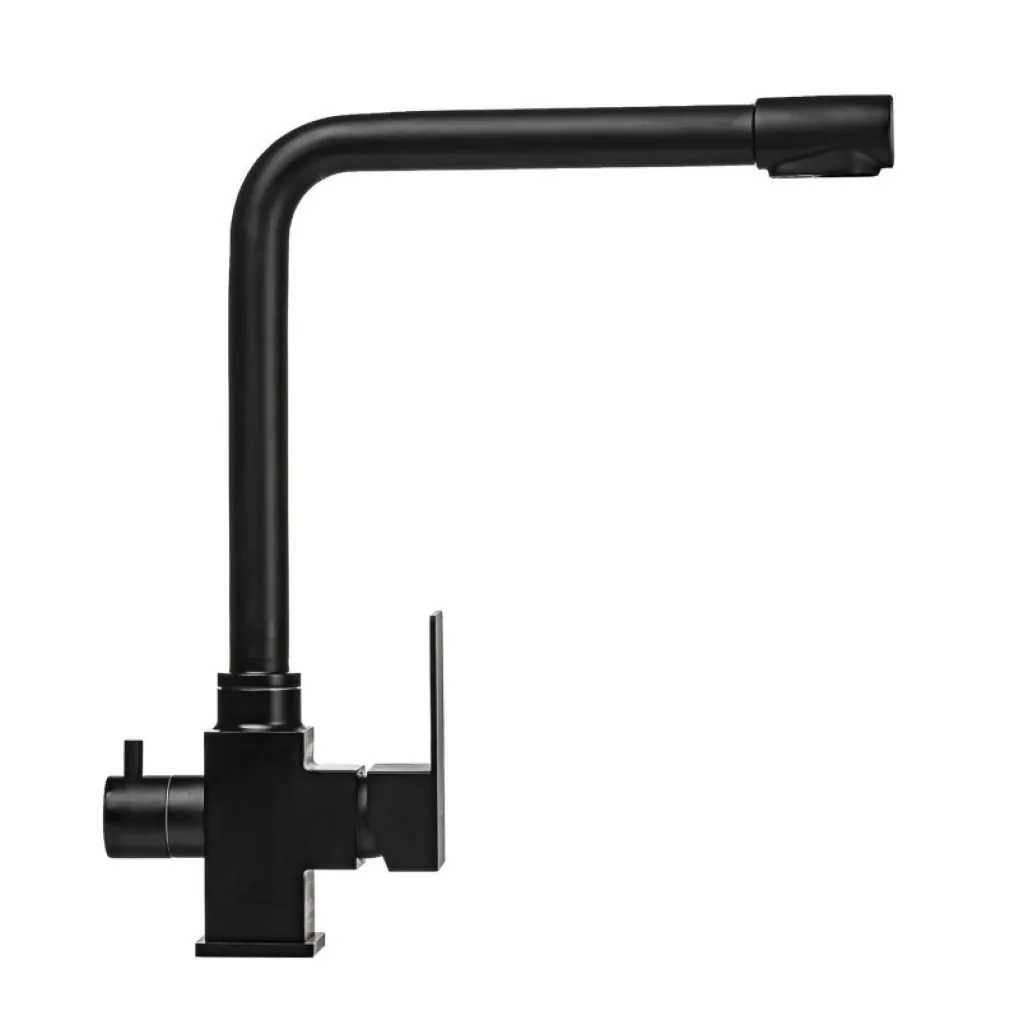 Смеситель для кухни под осмос Globus Lux ALPEN SUS-0110-BB черный- Фото 1